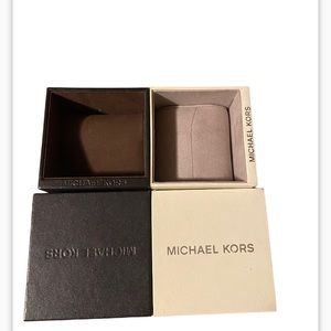 2 Empty Michael Kors Watch box